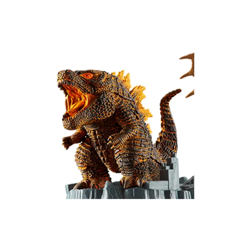 BANPRESTO Godzilla Glass Factory 2019 King Of Monsters+King Ghidorah Set Bonus Gift Scale Figures-2