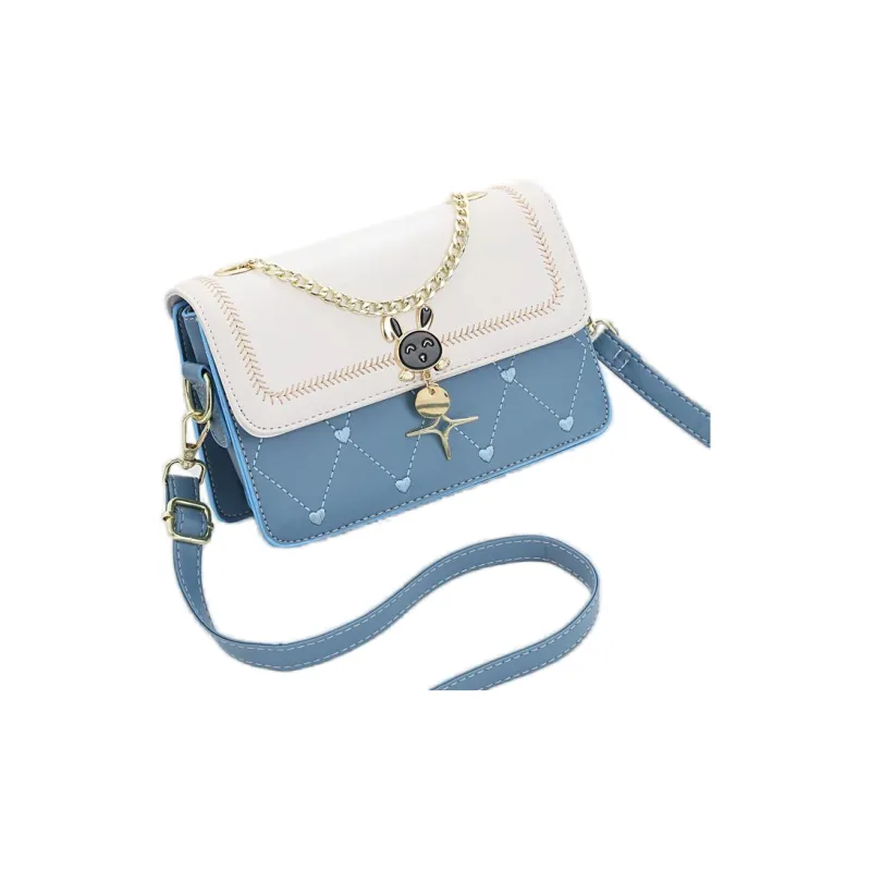 Weymond PU Crossbody Bag, Shoulder Bag Women's Blue/Purple/Pink/Green/White/Black-19