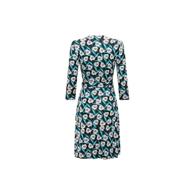 DVF Diane Von Furstenberg Floral print Silk Minidress-1