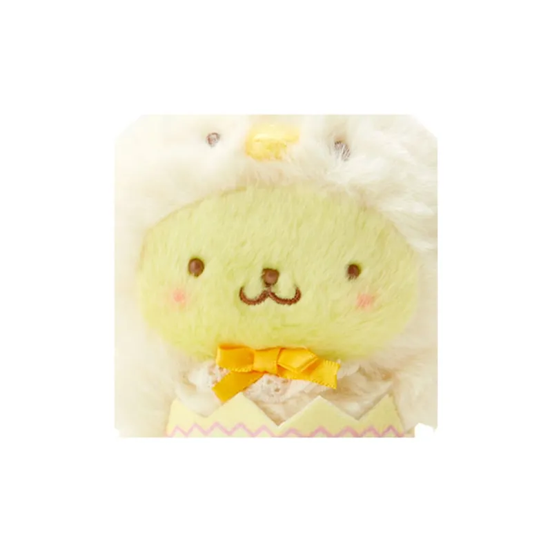 Sanrio Easter Chick Collection Pompompurin Gudgie Dolls Plush Pendant 14.5cm Height-2