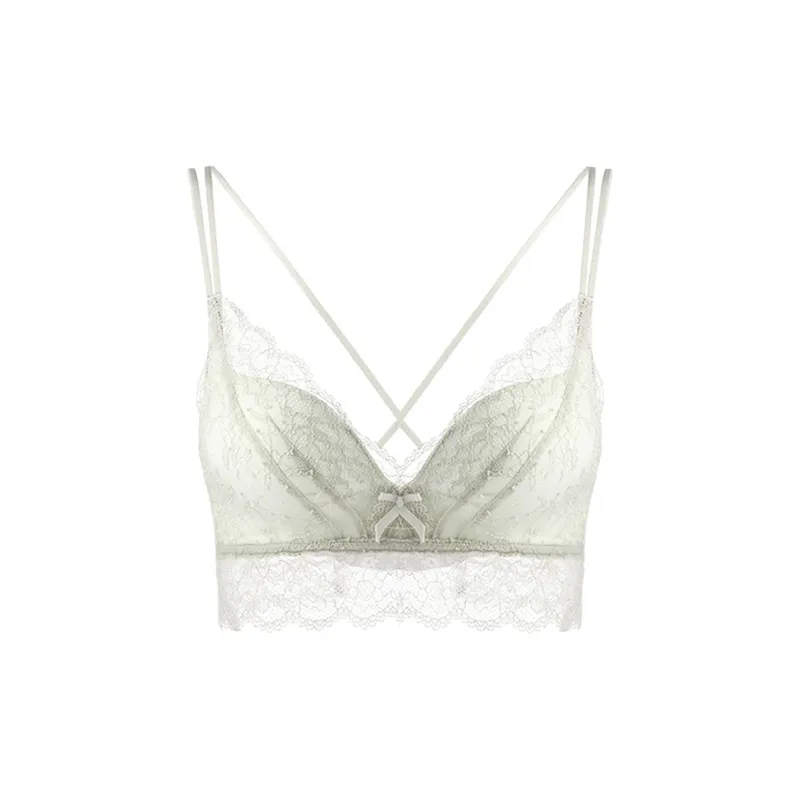 MT·MIT Bra Women's White Fruit Green-0