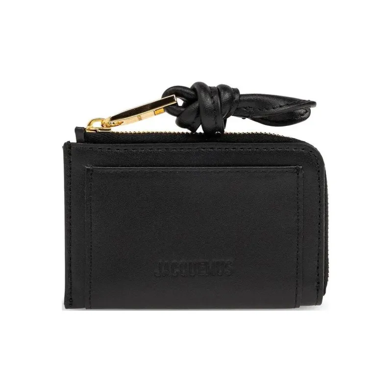 Jacquemus Le Porte-Cartes Tourni Knotted Card Holder-0