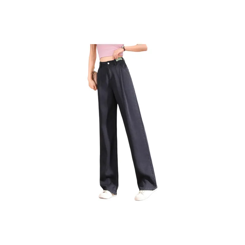 Weixi Spring Jeans Women's Black-2