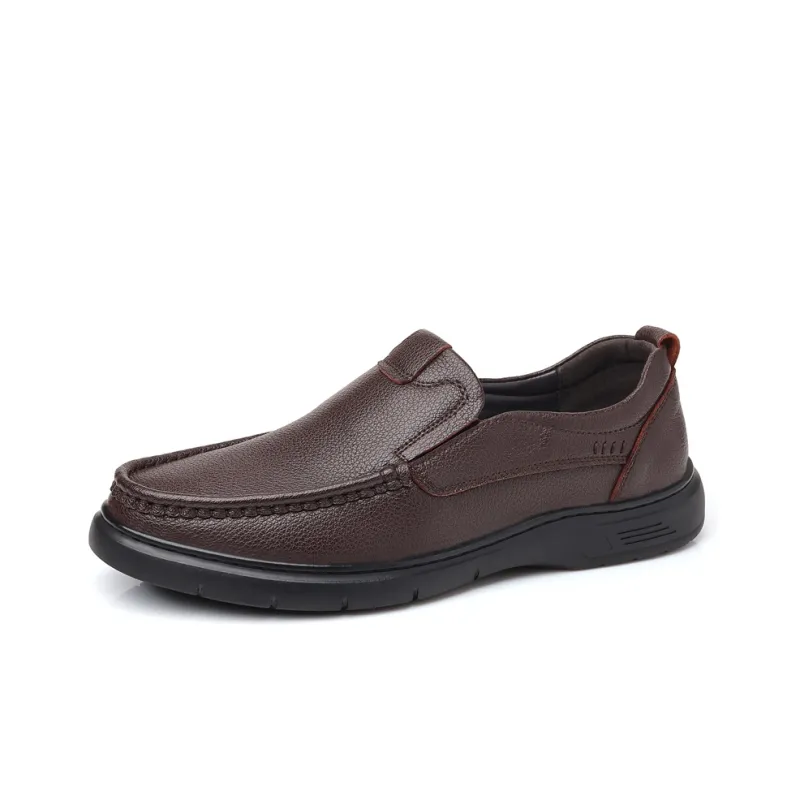PTLS Men's Casual Shoes Men Low Top Black, Brown-6