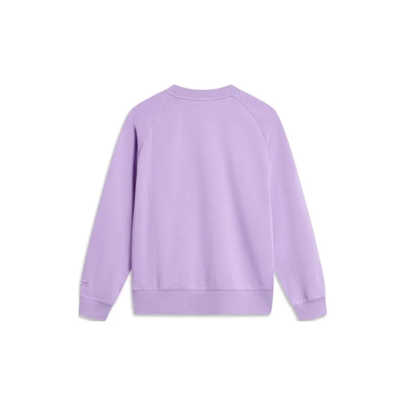 LiNing Sports Life Collection Sweatshirt Women's Vero Rose Purple-1