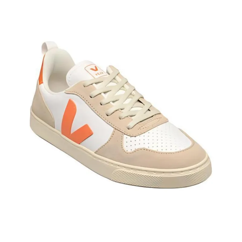 VEJA V 10 ChromeFree Low Top Skateboard Shoes Women's Almond-2