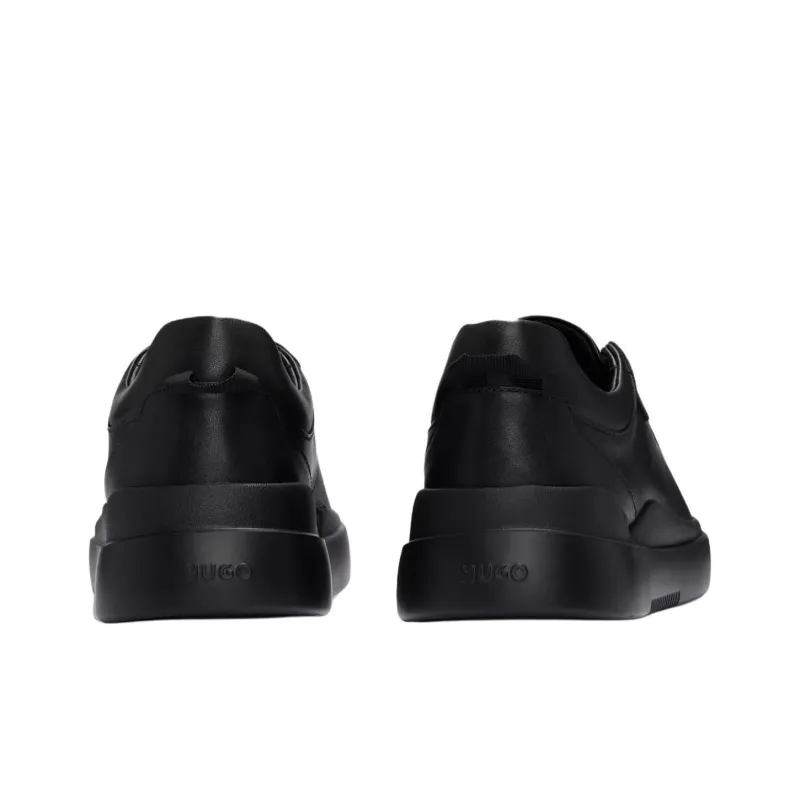 HUGO BOSS Low Top Skateboard Shoes Men's Black-3