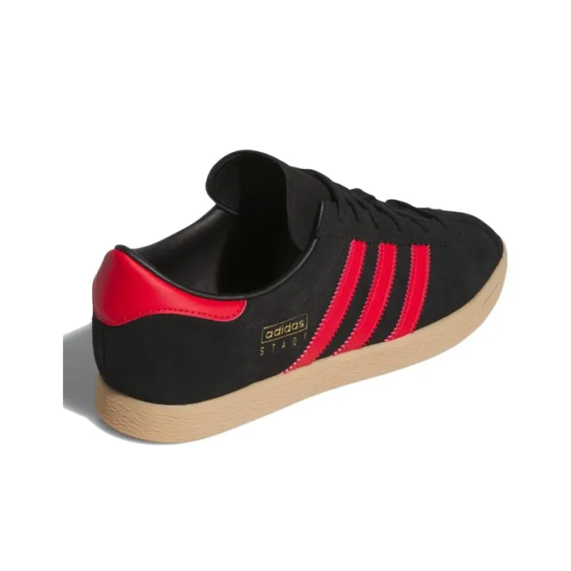 Adidas Originals Stadt Shoes 'Black Red'-3