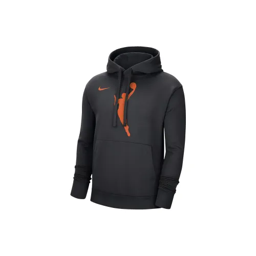 Nike X NBA Sweatshirts Men Black/Bright Orange