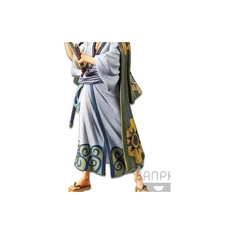 BANPRESTO Roronoa Zoro Glass Factory One Piece One Piece Grandline Men With Base Bonus Gift 18.3cm Scale Figures-3