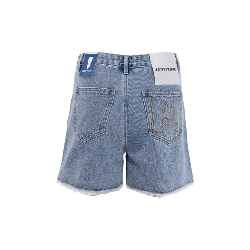 JESSYLINE Denim Shorts Women's Blue-1