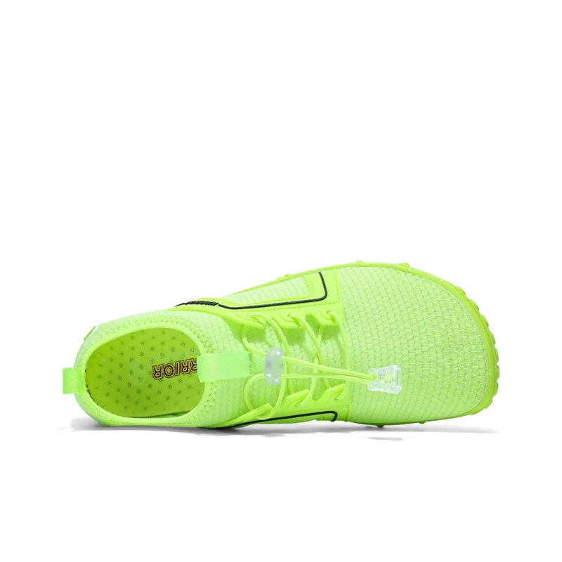 WARRIOR Casual Shoes Unisex Low Top Pink/Green/Neon Green/Black-19