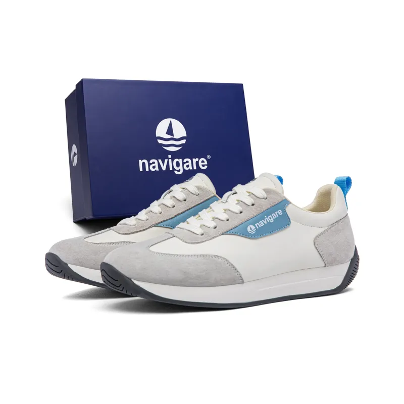 NAVIGARE Anti Slip Wear Resistant Water Resistant Impact Resistant Rebound Low Top Casual Shoes Men's-7