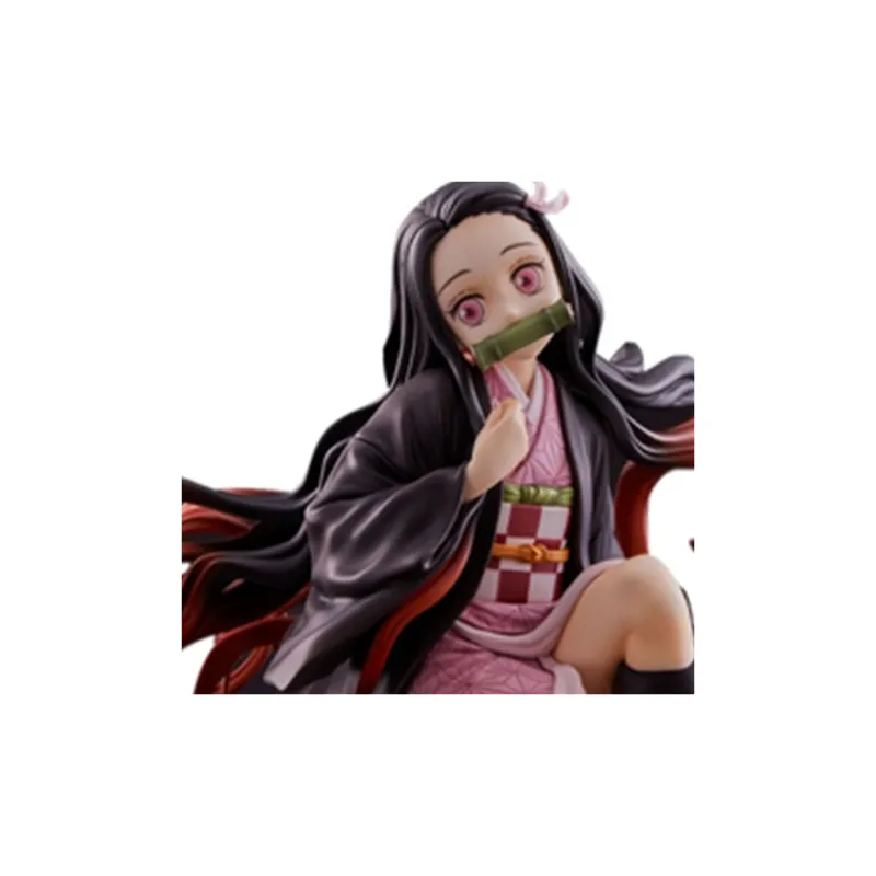 Aniple Nezuko Kamado Demon Slayer  Kimetsu No Yaiba Seated Box 16.2cm Scale Figures-2