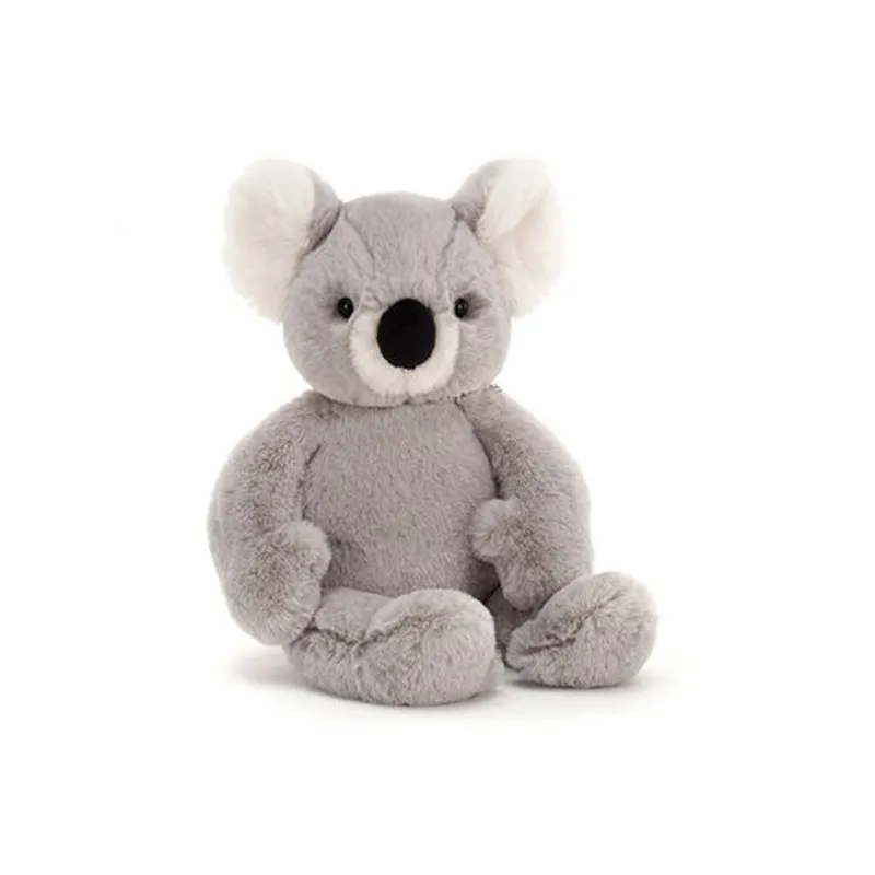 JELLYCAT Jungle Animal Collection Benjamin Tree Kangaroo Dolls Plush Doll 34cm High-1