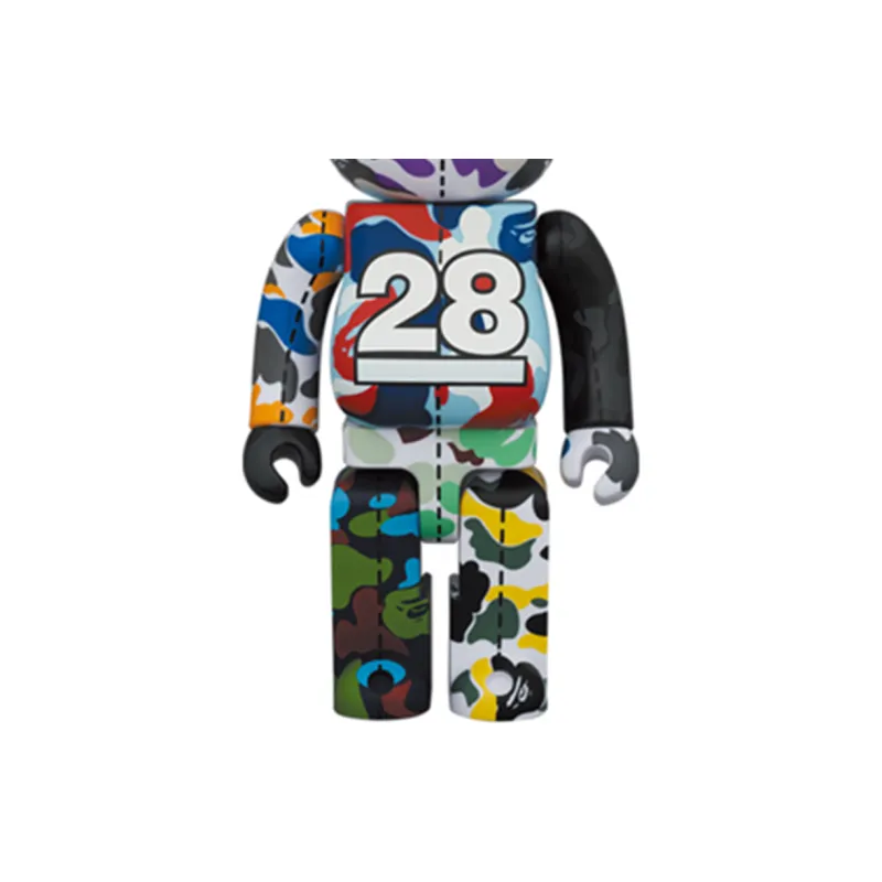 BE@RBRICK X Bape 28th Anniversary Camo #1-2