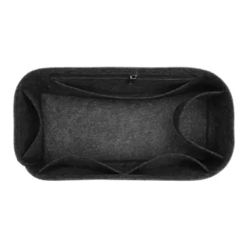 Tide Felt Bag Accessories Unisex Gray Black/Navy Blue/Sateen Black