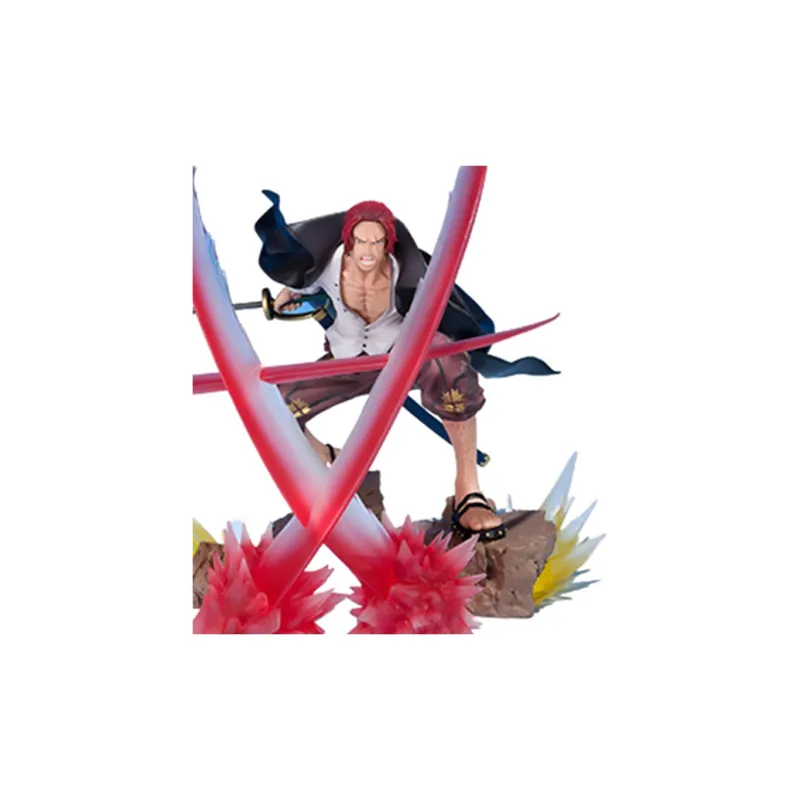 BANDAI Shanks Bandai Figurarts Zero One Piece Dominant Red Hair Ultra Battle Scale Figures-2