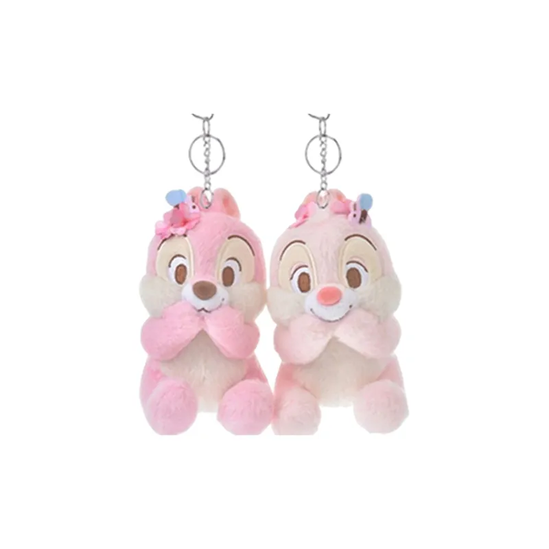 Disney Sakura Chip 'N Dale Compatible For Above 3 Years Old Audience Dolls Plush Pendant 12cm High Shanghai Disney-1