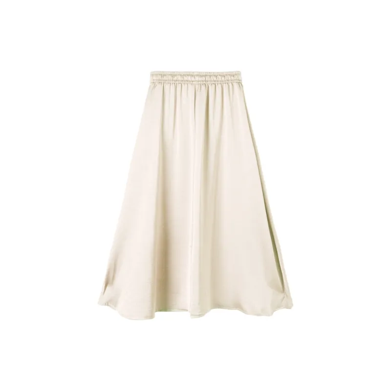 HIPPIEMISS Casual Long Skirts Women's Plum Red-10