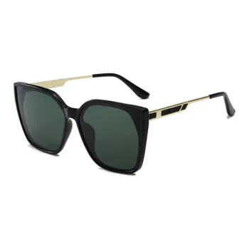Ancient TR/Memory Plastic Square Sunglasses Women's