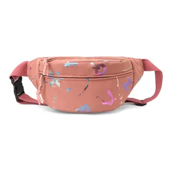 BALANG Water Resistant Fabric Sling Bag Regular Unisex Orange/Purple/Blue/Black/Green/Pink