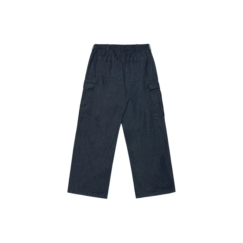LOOKUN Jeans Unisex Dark Blue-1