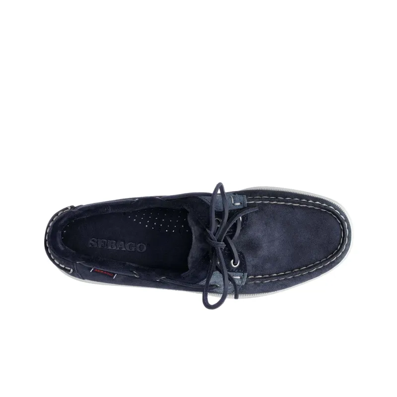 Sebago Rossisland Boat Shoes Men's Blue-2