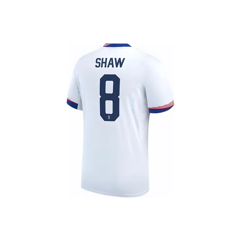 Nike Jaedyn Shaw USWNT 2024 Stadium Away Soccer Jerseys Men's White-1