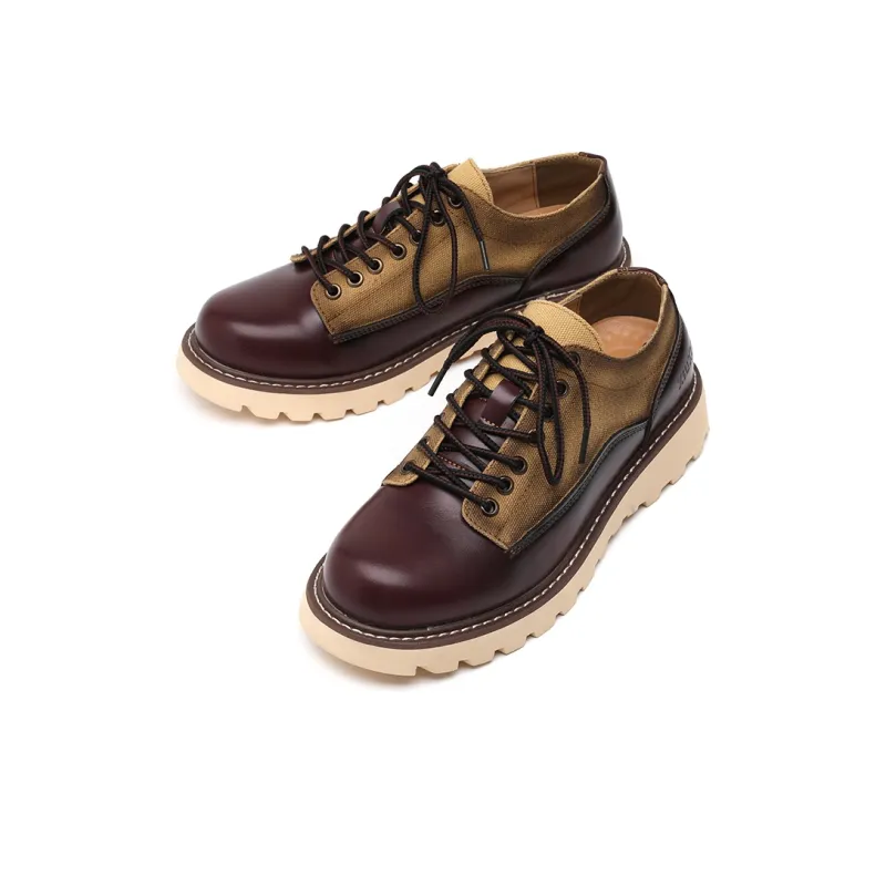 Beidouniao Dress Shoes Men's Brown-13