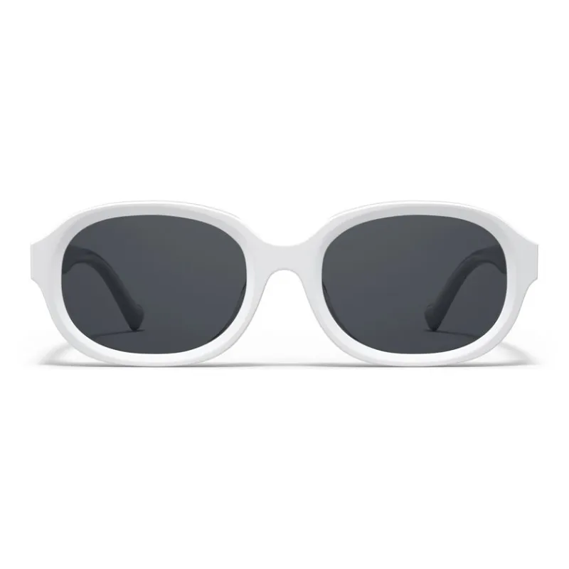 PARZIN Plate Frame Oval Sunglasses Unisex-6
