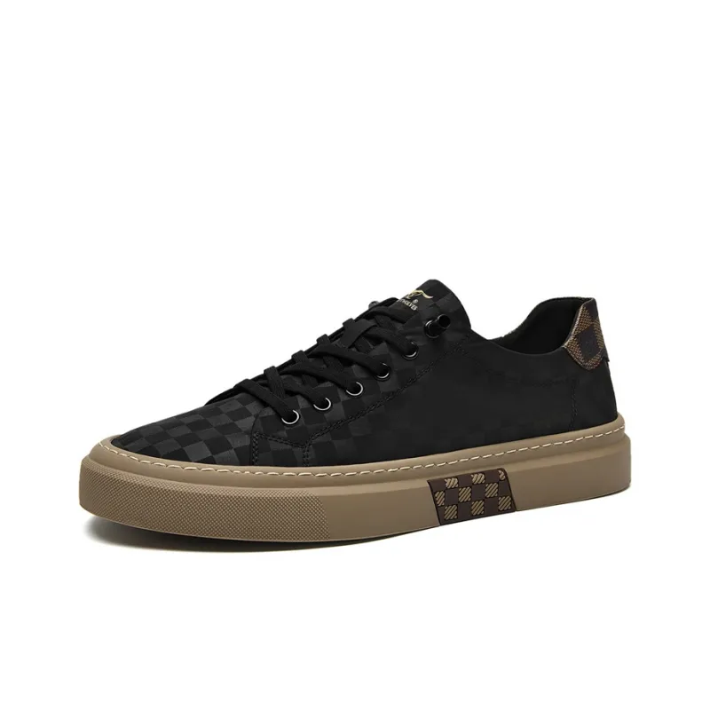 SEPTWOLVES Durable Breathable Lightweight Low-Top Canvas Shoes Men's-2