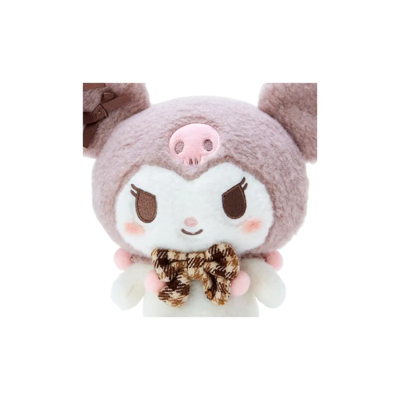 Sanrio Kuromi Mocha Plaid Collection Dolls Plush Doll 21cm Height-2