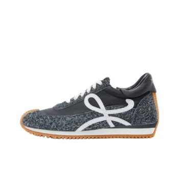 LOEWE Flow Runner Low Top Casual Shoes Men's Charcoal Gray