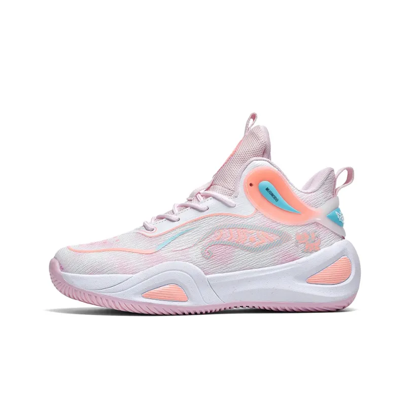 MUSNODO Shock Absorbers Slip Resistant, Abrasion Resistant, Breathable Mid Top Basketball Shoes Unisex-0