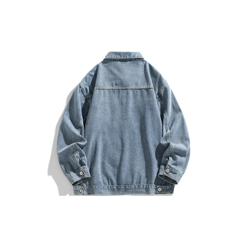COMOWA Denim Jackets Unisex-17