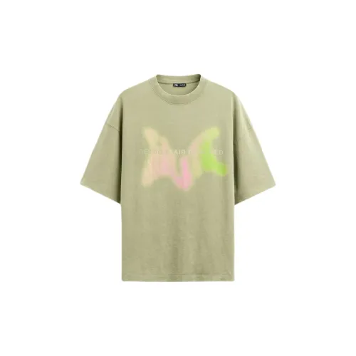 ZARA T-Shirts Men Green