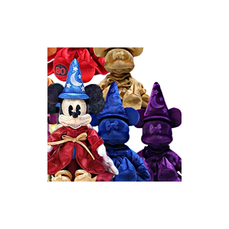 Disney Magician Mickey Mouse Fantasy Concert 80th Anniversary Limited Edition Dream Box Dolls Plush Doll 32cm Height-1