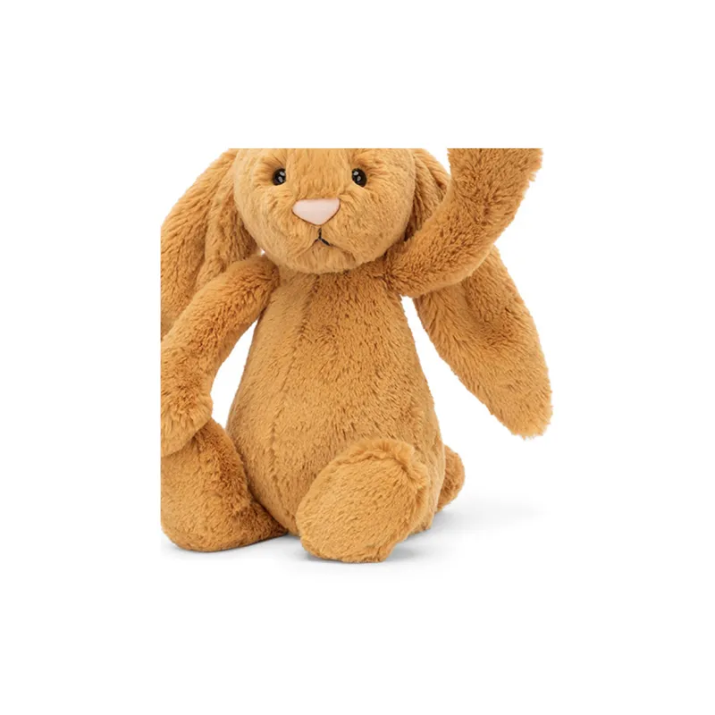 JELLYCAT Bashful Golden Bunny Plush Toy-2