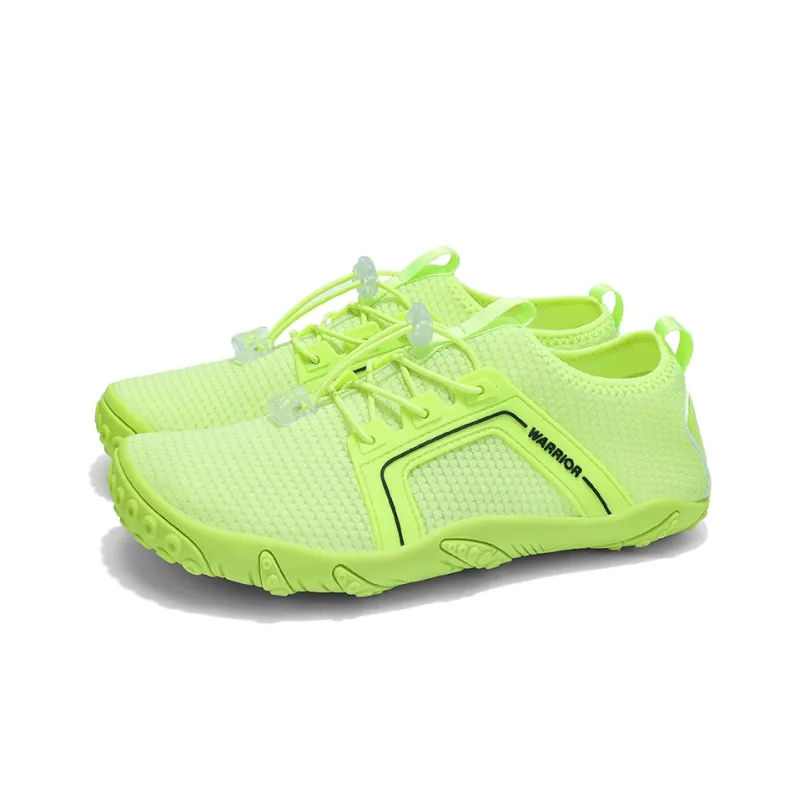 WARRIOR Casual Shoes Unisex Low Top Pink/Green/Neon Green/Black-18