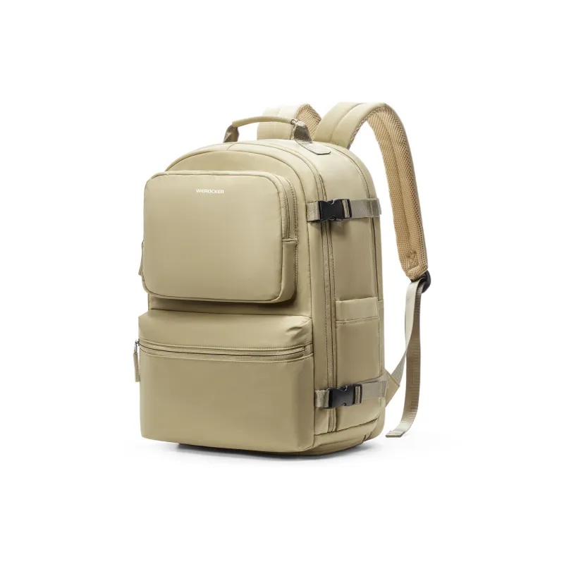 Werocker Fabric Backpacks Travel Bags Backpack Regular Unisex Multicolor-14