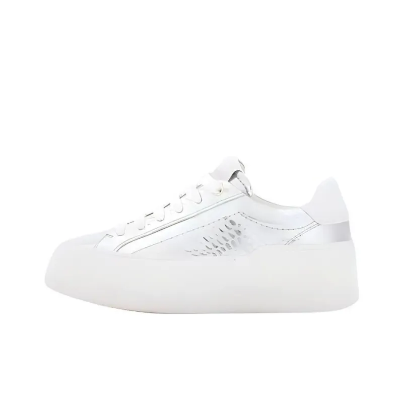 FERRAGAMO Wedge Metallic Plaftorm Sneakers-0