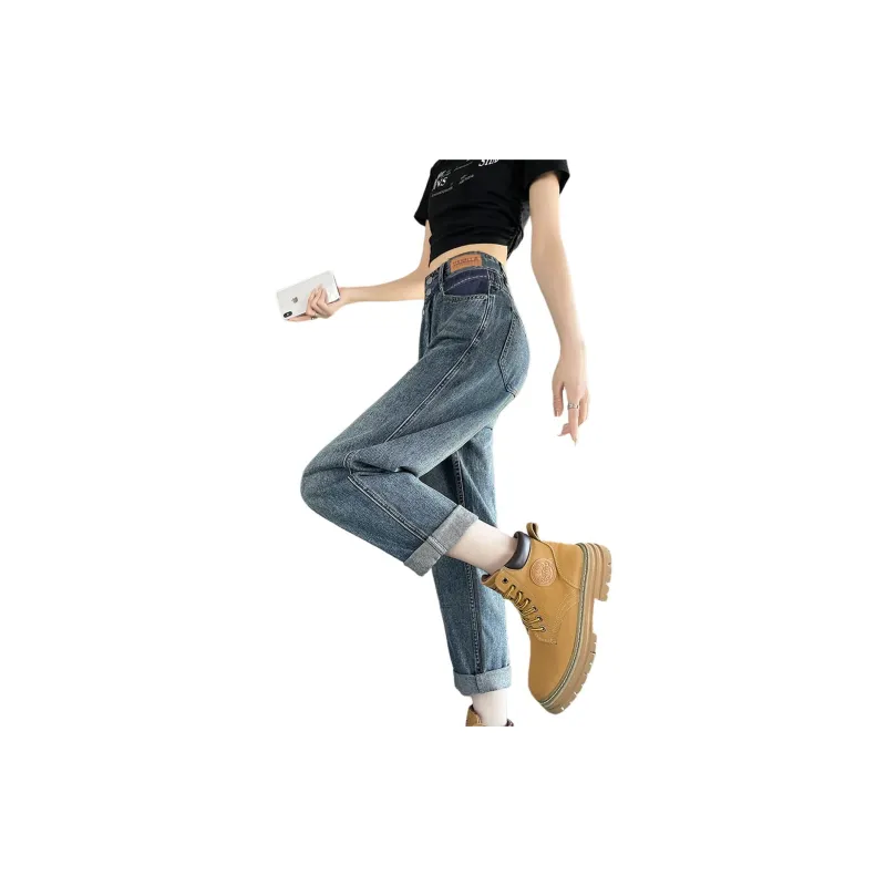 Weixi Jeans Women's Nostalgic Blue-3