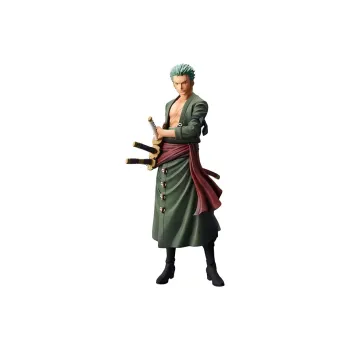 BANPRESTO Roronoa Zoro Glass Factory Ros Nero Zoro Regular Color Three Blade Flow Bonus Gifts