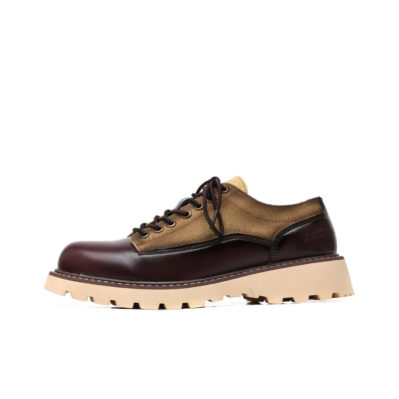 Beidouniao Dress Shoes Men's Brown-12