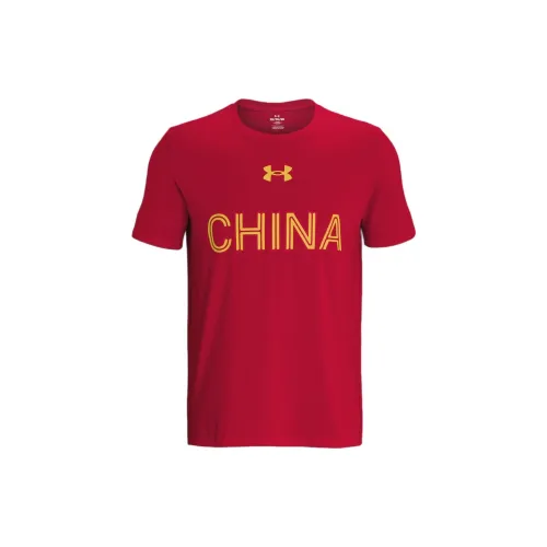 Under Armour T-Shirts Men Red