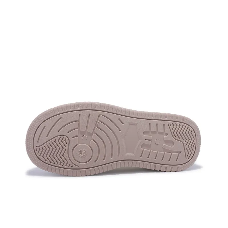 SNXR Slip-Resistant Cushioning Quick-Drying Wear-Resistant Low-Top Skateboard Shoes Women's Beige-7