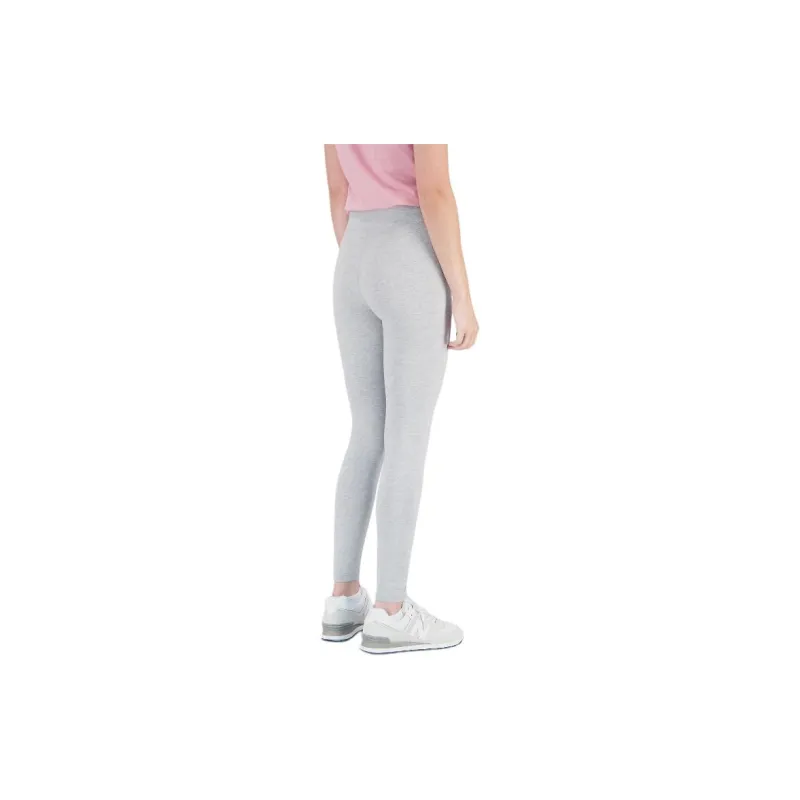New Balance Essentials Leggings Essentials Stacked Logo Cotton Leggings Women's Sports Gray-1