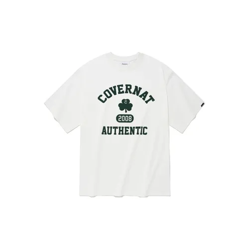 COVERNAT T-Shirts Unisex White