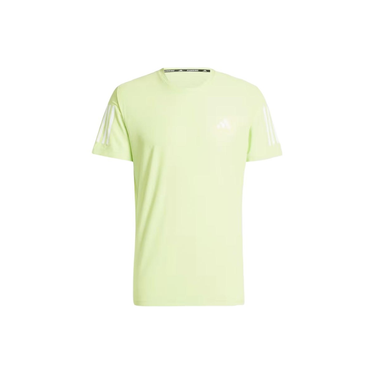 Lime green adidas shirt mens best sale